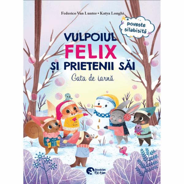 Vulpoiul Felix ador&259; iarna îns&259; nu are deloc r&259;bdare vrea s&259; ning&259; cât mai repede &537;i s&259; vin&259; seara ca s&259; poat&259; începe petrecerea de Cr&259;ciunA&537;teptarea e tare grea… dar timpul trece repede atunci când ai prieteni cu care s&259; te distreziCartea con&539;ine dou&259; pove&537;ti cu silabe colorate special concepute pentru cititorii afla&539;i la început de drum