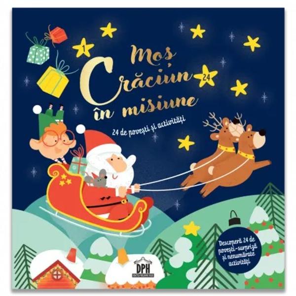 De la 1 la 24 decembrie fiecare zi aduce o poveste plin&259; de magie &537;i aventur&259; În acest an preg&259;tirile de Cr&259;ciun nu merg deloc conform planului cadourile nu sunt gata spiridu&537;ii par dezorienta&539;i iar renii nu î&537;i g&259;sesc locul Mo&537; Cr&259;ciun trebuie s&259; porneasc&259; într-o misiune special&259; pentru a salva s&259;rb&259;toarea înso&539;it de spiridu&537;ul Nemo &537;i de &537;oricelul 