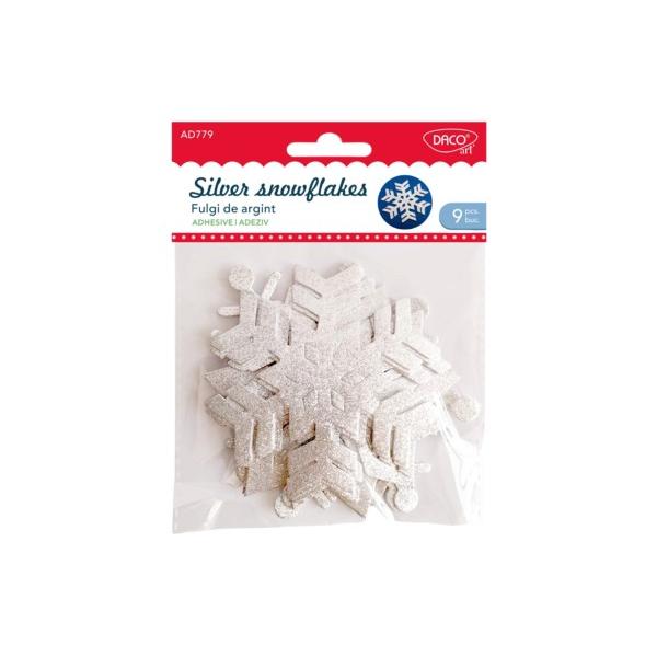 Ofer&259; un strop de str&259;lucire &537;i elegan&539;&259; proiectelor tale de iarn&259; cu Fulgi de Argint DACO Perfec&539;i pentru decora&539;iuni de Cr&259;ciun felicit&259;ri handmade scrapbooking sau aranjamente festive ace&537;ti fulgi aduc frumuse&539;ea iernii direct în crea&539;iile taleRealiza&539;i din spum&259; autoadeziv&259; fulgii sunt u&537;or de folosit – doar 
