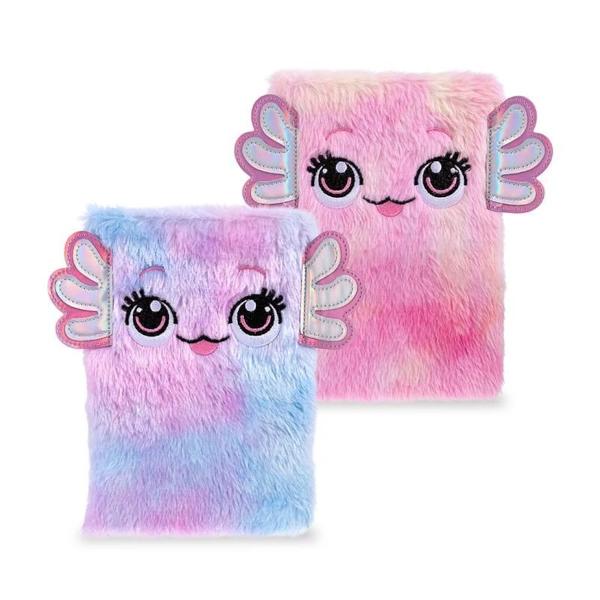 Acest caiet pufos cu o fa&539;&259; dr&259;gu&539;&259; de axolotl &537;i o aplica&539;ie iridescent&259; cu branhii este un element central pe orice birou Perfect pentru noti&539;e gânduri sau mâzg&259;leli Ambalat individual într-o pung&259; de plastic Con&539;inut 80 de pagini liniate hârtie de 80 gm²Pretul afisat este per bucataDisponibil în dou&259; culori diferite 