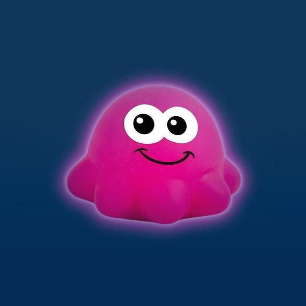 Aceast&259; caracati&539;&259; fosforescent&259; cu o suprafa&539;&259; moale este companionul perfect antistres - elimin&259; instantaneu tensiunea &537;i stresul &537;i str&259;luce&537;te chiar &537;i în întuneric Pur &537;i simplu strânge&539;i strânge&539;i &537;i distra&539;i-v&259; Umplutur&259; pulbere PVA dimensiune aprox 85 x 85 x 60 cmDisponibil&259; în 4 culori diferite 