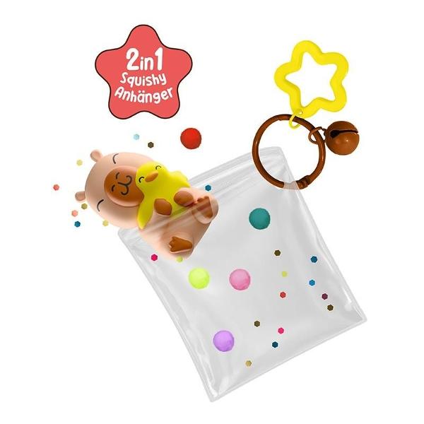 Aceast&259; capibara moale si super dr&259;gu&539;&259; este perfect&259; de strâns &537;i strâns – cu un efect calmant antistres Ambalat&259; într-o pung&259; cu fermoar de înalt&259; calitate cu confetti &537;i pompoane atr&259;g&259;toare &537;i un breloc practic cu o stea dulce &537;i un clopo&539;el Perfect&259; pentru gen&539;i rucsacuri sau ca un cadou adorabil Ambalat&259; într-o pung&259; la îndemân&259; cu 