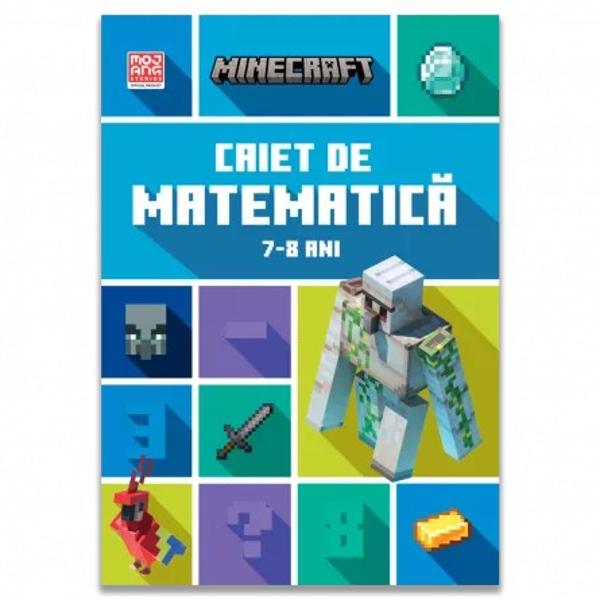 Acest caiet educativ oficial Minecraft transform&259; exerci&539;iile de matematic&259; într-o aventur&259; plin&259; de mister &537;i provoc&259;ri unde înv&259;&539;area se îmbin&259; cu joaca Copiii pornesc la drum al&259;turi de eroii Matei &537;i Maia explorând lumi fascinante &537;i confruntându-se cu mobii periculo&537;i în timp ce rezolv&259; sarcini adaptate programei &537;colare pentru vârsta de 7–8 