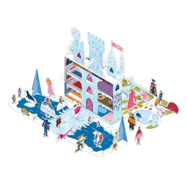 P&258;&536;E&536;TE ÎNTR-O MAGIC&258; LUME DEGHEA&538;&258; Folose&537;te cele peste 30 de piese ca s&259;-&539;i construie&537;ti propriul castel str&259;lucitor de ghea&539;&259; apoi preg&259;te&537;te-te pentru balul regal În inima Cristaliei înz&259;pezite se afl&259; un sclipitor castel de ghea&539;&259; în care tr&259;ie&537;te Merissa Prin&539;esa Z&259;pezilor Urmeaz-o dintr-o odaie într-alta în timp ce î&537;i 