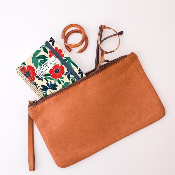 Agenda cu spira Miquelrius Caddy 80x120 mm datata zilnic Anemone Natura MR39166