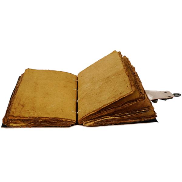 Jurnal Vintage dimensiune 175 x 125 cm coperti din piele naturala cusute manual hartie lucrata manual din bumbac inchizatoare metalica tip ancora