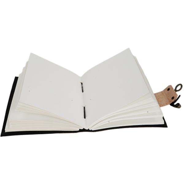 Jurnal Vintage dimensiune 175 x 125 cm coperti din piele naturala cusute manual hartie lucrata manual din bumbac inchizatoare metalica tip ancora