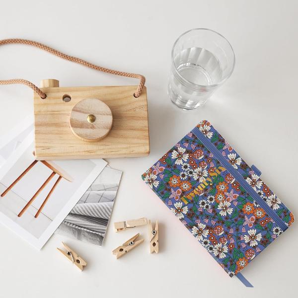 Agenda Miquelrius Passport 90x140 mm datata saptamanal Blooming Natura MR31298