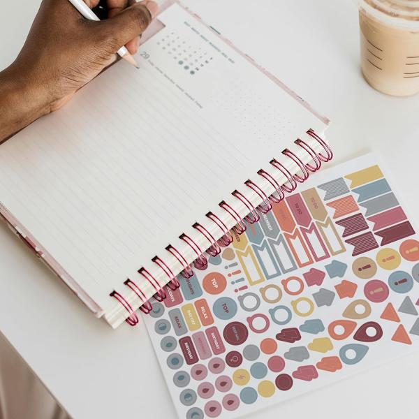 Agenda cu spira Miquelrius Plus 164x218 mm datata zilnic Bamboo Arno Dufour MR34569