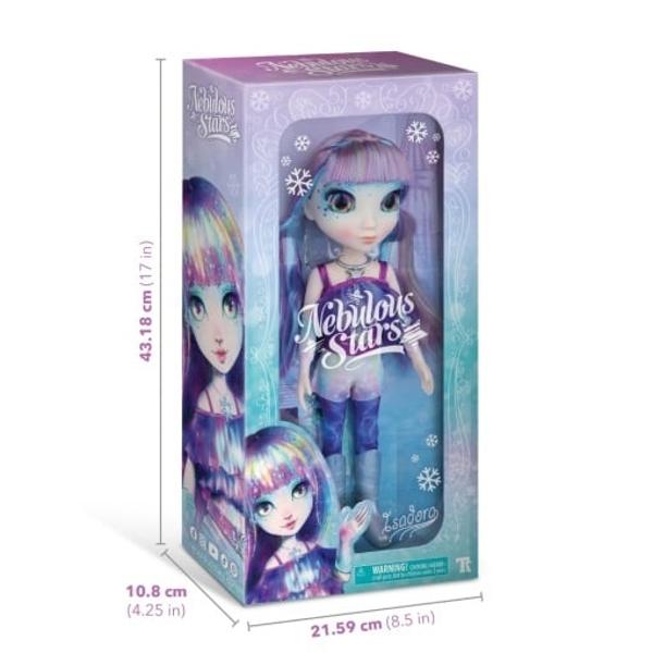 Preg&259;te&537;te-te s&259; fii cucerit&259; de farmecul cosmic al Isadorei una dintre cele mai fascinante personaje din universul Nebulous Stars – o colec&539;ie de p&259;pu&537;i de lux ce încurajeaz&259; creativitatea imagina&539;ia &537;i exprimarea artistic&259; Isadora nu este o simpl&259; juc&259;rie – este o prieten&259; de poveste care poart&259; cu ea misterul &537;i frumuse&539;ea cerului înstelat&128156; Caracteristici 