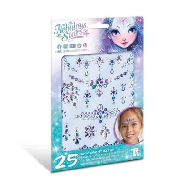 &10052;&65039; Set 25 Stickere Fa&539;&259; & Corp – Iceana Nebulous StarsTransform&259;-&539;i pielea într-o pânz&259; de ghea&539;&259; magic&259; &128153;&10024;Inspirat de Iceana – regina z&259;pezilor din lumea Nebulous Stars – acest set de 25 de stickere tip bijuterie pentru fa&539;&259; &537;i corp aduce o explozie de sclipiri polare forme înghe&539;ate &537;i cristale aurora boreal&259; chiar pe pielea ta 