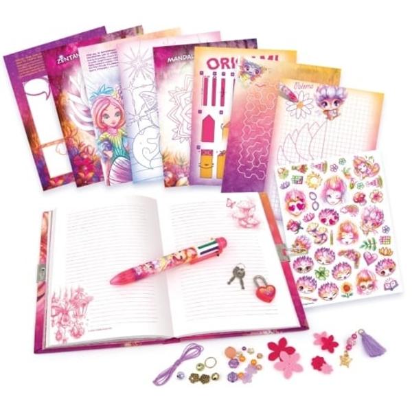 &128211; Jurnal Secret Nebulous Stars &ndash; Petulia  216 pagini &10024;&128272; Cu lac&259;t pix 6 culori stickere activit&259;&539;i creative &537;i accesorii DIY pentru semn de carte&127775;&nbsp;Descriere detaliat&259; produsp data-start544 