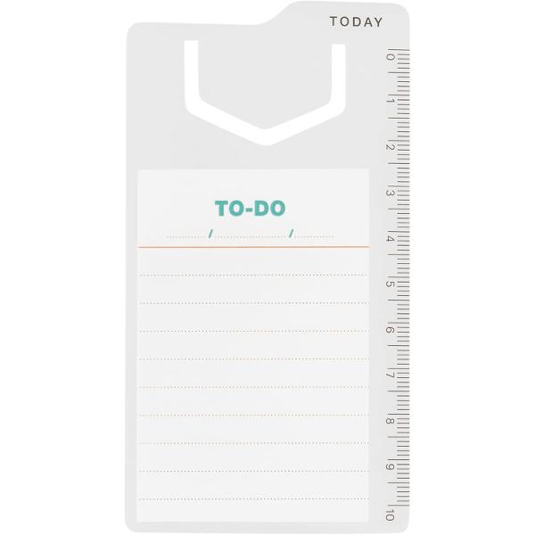 Set cu mini notite adezive si semn de carte Plan Mark Miquelrius MR13388