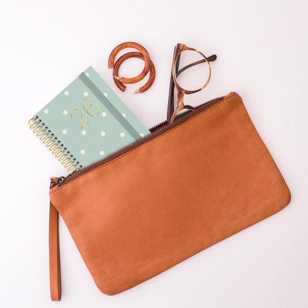 Agenda cu spira Miquelriua Caddy 80x120 mm datata zilnic Polka Dots MR39162&nbsp;