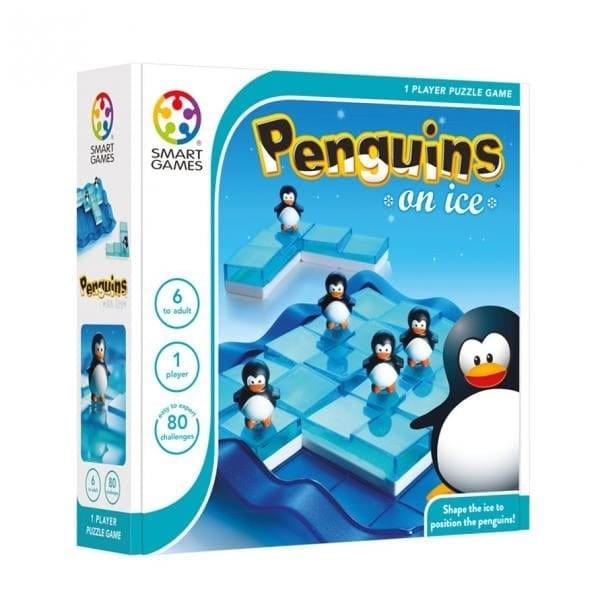 Smart Games - Penguins on Ice joc de logic&259; cu 100 de provoc&259;ri 6 aniImagina&539;i-v&259; cinci pinguini adorabili pe o banchiz&259; alunecoas&259; În Penguins on Ice buc&259;&539;ile de ghea&539;&259; se cr&259;pa &537;i gliseaz&259; iar pinguinii alunec&259; în toate direc&539;iile Provocarea este s&259; reasambla&539;i piesele de ghea&539;&259; astfel încât toate buc&259;&539;ile puzzle-ului s&259; se potriveasc&259; 