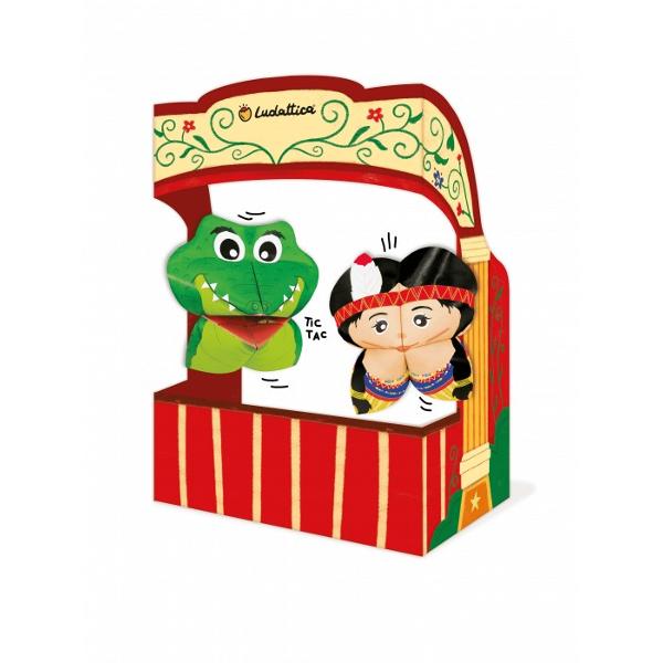 Set de Teatru de P&259;pu&537;i Origami – Aventurile lui Peter Pan 5 aniIntra&539;i în lumea magic&259; a Neverland-ului cu acest set creativ inspirat de povestea „Peter Pan” Setul permite copiilor s&259; creeze personaje îndr&259;gite precum Peter Pan Wendy c&259;pitanul Hook &537;i Tinker Bell folosind tehnici de pliere origami Odat&259; ce personajele prind form&259; cei mici pot pune în scen&259; aventurile 