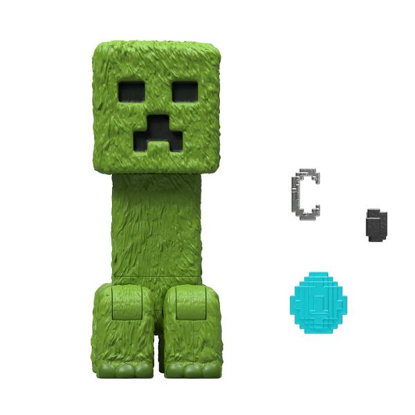 Intra in universul plin de actiune inspirat din filmul Minecraft cu aceste figurine detaliate si complet articulate Fiecare personaj este realizat cu atentie la detalii si include accesorii tematice specifice pentru a recrea scenele epice din film sau pentru a inventa propriile aventuri Setul contine elemente si arme inspirate din joc precum ciocane sulite unelte si blocuri oferind o experienta autentica si interactiva Figurinele sunt perfecte pentru colectionari si fanii universului 