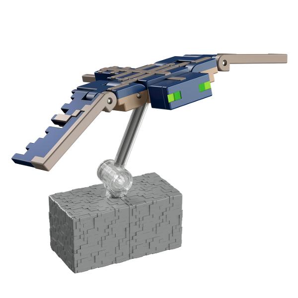 Creeaza exploreaza si supravietuieste cu figurile Minecraft Aceste figurine de actiune au fost create in mod autentic folosind designul pixelat al jocului video asa ca sunt grozave pentru joc si afisare Articulatiile mobile permit personajelor emblematice sa atinga ipostaze de actiune Fiecare figurina vine cu o piesa Build A Portal Jucatorii le pot colecta pe toate pentru a construi un portal complet Minecraft End care este de doua ori mai inalt decat figura Este un cadou grozav pentru 