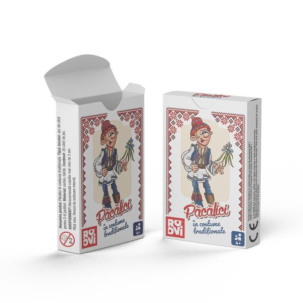 Din Maramure&537; pân&259; în Dobrogea personaje amuzante î&537;i etaleaz&259; portul popular cu mândrie &537;i veselie G&259;se&537;te-le perechea &537;i distreaz&259;-te pe cinste cu to&539;i membrii familiei sau cu cei mai buni prieteniÎ&539;i mai aminte&537;ti cum era în copil&259;rie când P&259;c&259;lici aduna laolalt&259; to&539;i copiii de pe scara blocului &537;i nimeni nu intra în cas&259; pân&259; 