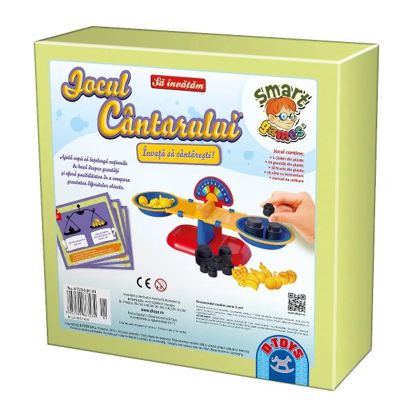 Hai S&259; &icirc;nv&259;&539;&259;m Jocul c&acirc;ntarului ROOVI &539;i-a preg&259;tit un set interactiv cu greut&259;&539;i c&acirc;ntar &537;i fi&537;e educative care fac &icirc;nv&259;&539;area distractiv&259; exact a&537;a cum le place copiilorS&259; &icirc;nv&259;&539;&259;m jocul c&acirc;ntarului este un instrument excelent pentru a-i preg&259;ti pe copii de &537;coal&259; No&539;iunile matematice ini&539;iale c&acirc;nt&259;rirea obiectelor 