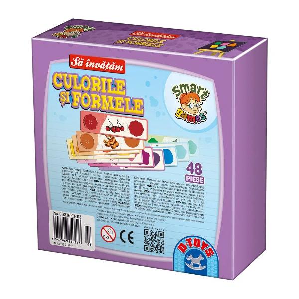 Potrive&537;te piesele de puzzle &537;i hai S&259; Înv&259;&539;&259;m Culorile &537;i FormeleDac&259; î&539;i dore&537;ti pentru micu&539;ul t&259;u o experien&539;&259; distractiv&259; &537;i educativ&259; tocmai ai g&259;sit jocul potrivit S&259; Înv&259;&539;&259;m Culorile &537;i Formele este un joc intuitiv &537;i o modalitate grozav&259; de înv&259;&539;are prin joac&259;S&259; Înv&259;&539;&259;m 