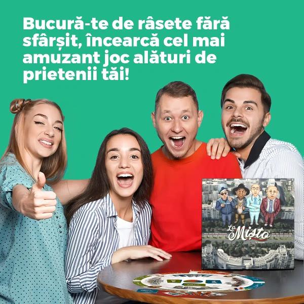 Ce ob&539;ii dac&259; pui laolalt&259; bluf strategie &537;i mult haz Ob&539;ii La Mi&537;to un joc de societate incitant în care totul e permis pentru a câ&537;tiga Chiar &537;i s&259; î&539;i &537;antajezi adversarii pentru a ie&537;i în avantajDescoper&259; cum e s&259; fii cel mai mi&537;to baron local &537;i s&259; de&539;ii controlul în cât mai multe zone din Bucure&537;ti Colaboreaz&259; cu personaje 