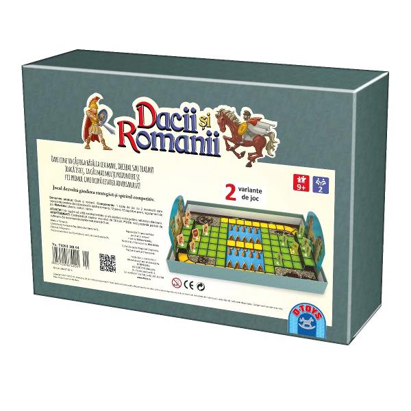 Ce ob&539;ii când pui împreun&259; strategie prieteni pu&539;in&259; istorie &537;i mult&259; voie bun&259; Ob&539;ii jocul Dacii &537;i Romanii un super joc de strategie foarte îndr&259;git &537;i popular în rândul juc&259;torilor de board gamesGândit ca un joc pentru 2 persoane Dacii &537;i Romanii este mai mult decât strategie Este un joc provocator inspirat din istoria românilor cu multe posibilit&259;&539;i 
