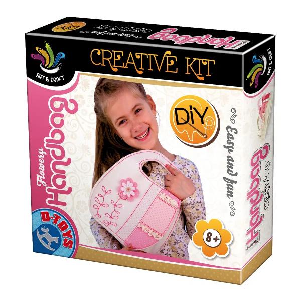 eti&539;a ta devine o domni&537;oar&259; cochet&259; &537;i iube&537;te accesoriile colorate Vrea s&259; fie mereu la mod&259; &537;i te uime&537;te cu crea&539;iile proprii Surprinde-o pl&259;cut cu setul Flowery Handbag un set creativ de cusut o gentu&539;&259; cu motive floraleÎn programa &537;colar&259; înc&259; mai exist&259; ora de lucru manual iar lucrul acesta nu este întâmpl&259;tor Exersarea unor activit&259;&539;i 