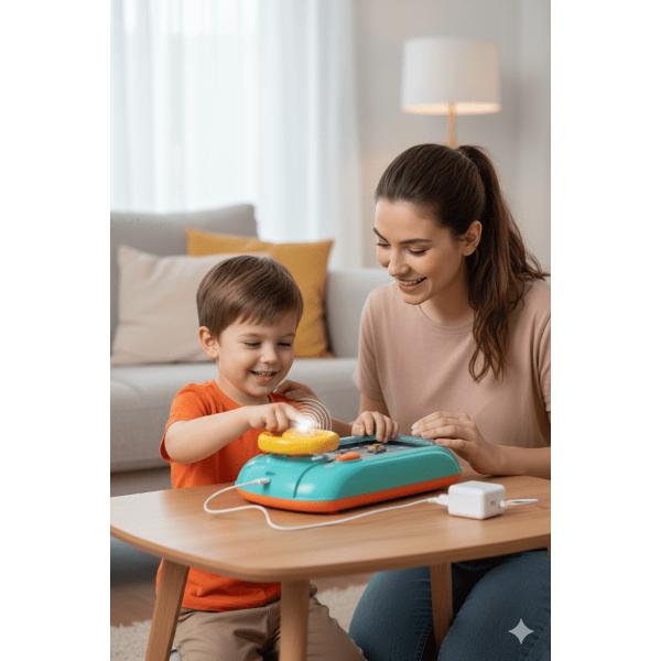 Mini Racer simulator de curse cu volan de condus alimentare USB copii 3-6 AniJucarie Interactiva volan de condus cu circuit curse Esti un parinte modern care cauta jucarii ce imbina perfect distractia cu dezvoltarea armonioasa La Micostore ne asiguram ca fiecare produs ofera o experienta completa gandita special pentru a distractia si dezvoltarea copilului tau Mini Racer numit si Car Racing Adventure este mai mult decat un simplu volan este o aventura 