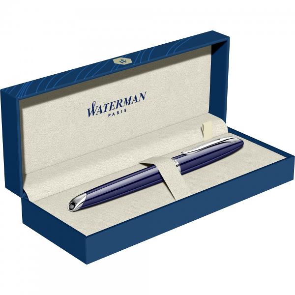 Waterman Carène Core Blue – Elegana Scrisului Navigând Printre IdeiÎntr-o lume a rafinamentului i a tradiiei Waterman rmâne un far al excelenei în arta instrumentelor de scris Fondat în 1884 de Lewis Edson Waterman aceast cas de prestigiu francez a adus o motenire de inovaie i design remarcabil devenind o emblem a luxului i performanei Un exemplu gritor al acestui legat este Waterman Carène Core 