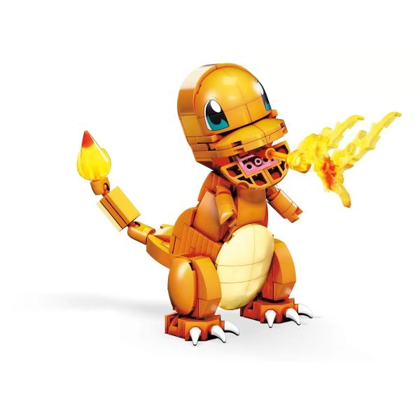 Set de Constructie Mega Construcx Medium Pokemon Charmander Gky96  14 cm 180 de piese Pokémon cu model autentic vine cu detalii care respira focul Ideala pentru varsta de 7 ani si peste aceasta jucarie de constructie ofera experiente de constructie si joaca pentru a dezvolta creativitatea si abilitatile de rezolvare a problemelor Caramizile se combina cu toate seturile de constructii Mega Construx si sunt compatibile cu marcile majore