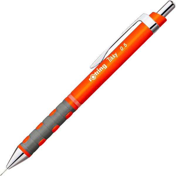 Creion mecanic Rotring Tikky 05 mm orange neon 2007215