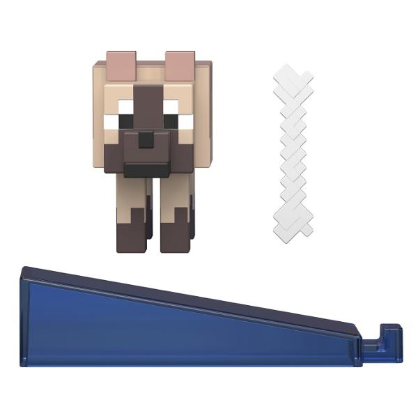 Creeaza exploreaza si supravietuieste cu figurile Minecraft Aceste figurine de actiune au fost create in mod autentic folosind designul pixelat al jocului video asa ca sunt grozave pentru joc si afisare Articulatiile mobile permit personajelor emblematice sa atinga ipostaze de actiune Fiecare figurina vine cu o piesa Build A Portal Jucatorii le pot colecta pe toate pentru a construi un portal complet Minecraft End care este de doua ori mai inalt decat figura Este un cadou grozav pentru 