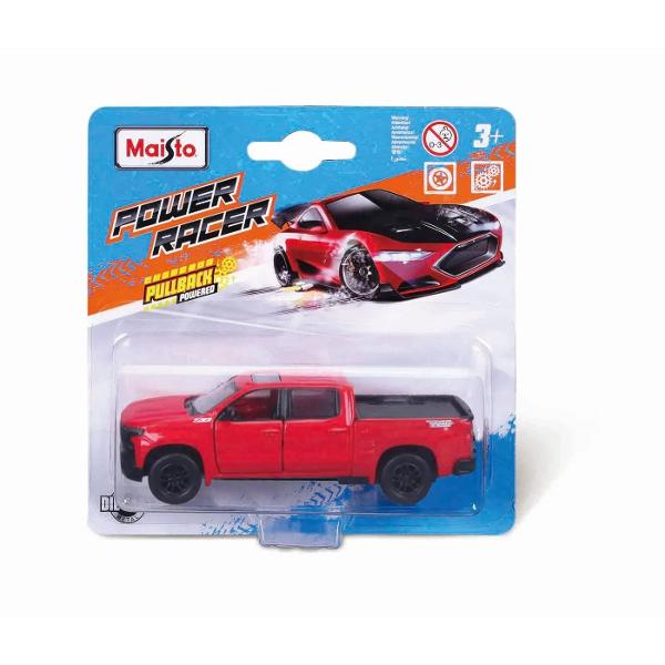 Masinuta Maisto Power Racer cu sistem pull back cu scara 1 la 43 este realizata din metal die cast si plastic de calitate cu detalii realiste si finisaje atractive Are caroserie rezistenta roti mobile si design sportiv inspirat din modelele de curse Ideala pentru joaca zilnica sau pentru colectionari pasionati de miniaturi auto&nbsp;Atentie Pretul afisat este per bucata Nu se poate alege culoarea