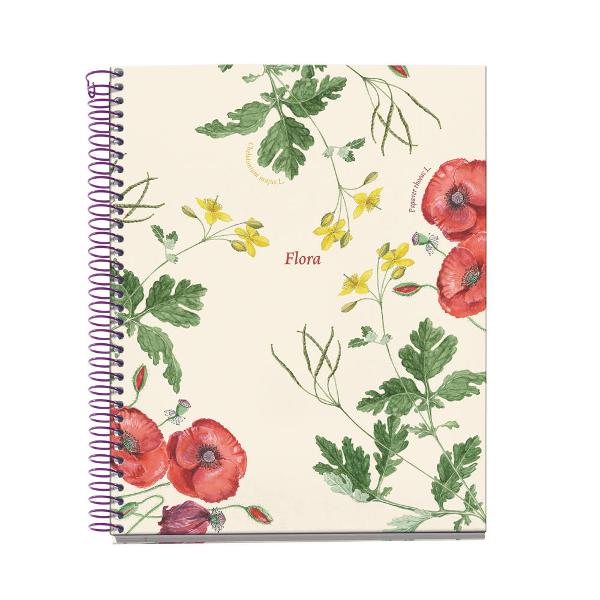 Transform&259;-&539;i rutina de scris &icirc;ntr-o experien&539;&259; plin&259; de culoare &537;i stil cu&nbsp;caietul A5 din colec&539;ia Poppy Botanical Flora de la Miquelrius Creat pentru elevi studen&539;i &537;i profesioni&537;ti care apreciaz&259; organizarea &537;i estetica acest caiet este un partener de &icirc;ncredere pentru cursuri noti&539;e planuri sau idei creativep 