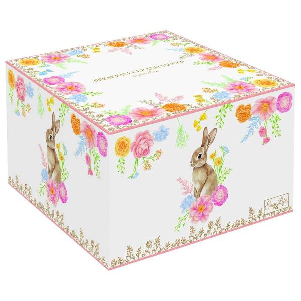 Savureaz&259; b&259;utura preferat&259; &icirc;ntr-un mod elegant cu aceast&259; cea&537;c&259; cu farfurioar&259; din por&539;elan din colec&539;ia&nbsp;Tres Jolie&nbsp;de la&nbsp;Easy Life Cea&537;ca impresioneaz&259; prin designul s&259;u delicat av&acirc;nd un 