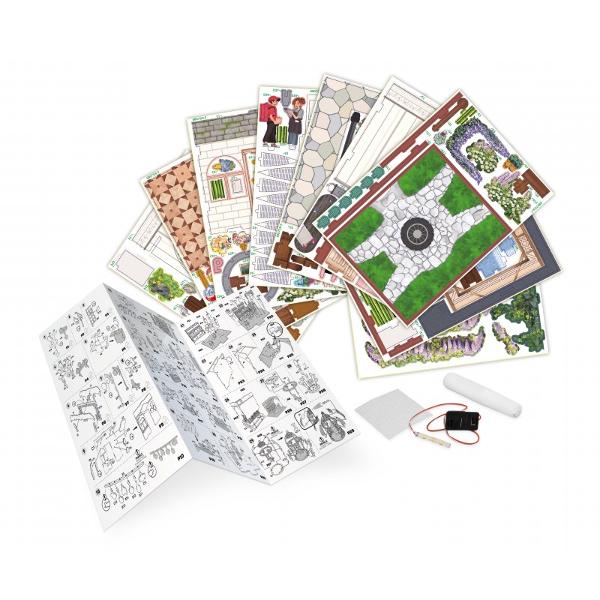 Asambla&539;i piesele din lemn &537;i construi&539;i-v&259; propria flor&259;rie &icirc;n miniatur&259;&nbsp;Lipi&539;i &537;i a&537;eza&539;i mobilierul accesoriile plantele &537;i florile pentru a recrea atmosfera confortabil&259; a unei flor&259;riiAsamblarea este u&537;oar&259; cu instruc&539;iunile ilustrate pas cu pas &537;i piesele numerotate&nbsp;Odat&259; terminat&259; aceast&259; dioram&259; devine un ornament minunat pentru camera 