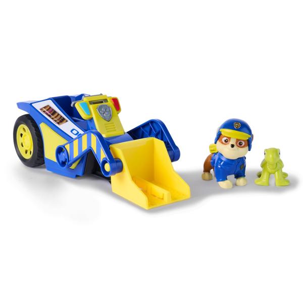 PATRULA CATELUSILOR CAUTARE SI SALVARE SET FIGURINA SI VEHICUL este un set de joaca inspirat din aventurile echipei de salvare concepute pentru copiii de peste 3 ani Fiecare set include un personaj indragit din Patrula Catelusilorl si vehiculul sau specific de interventie realizat in culori autentice si cu detalii fidele serialului animat Vehiculul este prevazut cu roti functionale si elemente mobile oferind o experienta de joaca dinamica si interactiva Figurina este articulata si usor de 