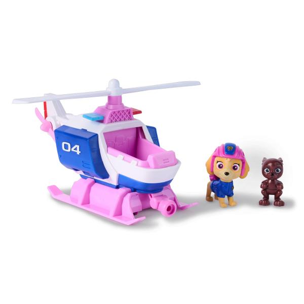 PATRULA CATELUSILOR CAUTARE SI SALVARE SET FIGURINA SI VEHICUL este un set de joaca inspirat din aventurile echipei de salvare concepute pentru copiii de peste 3 ani Fiecare set include un personaj indragit din Patrula Catelusilorl si vehiculul sau specific de interventie realizat in culori autentice si cu detalii fidele serialului animat Vehiculul este prevazut cu roti functionale si elemente mobile oferind o experienta de joaca dinamica si interactiva Figurina este articulata si usor de 