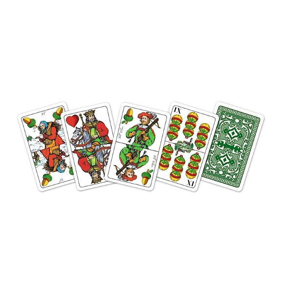 Carti de joc Unguresti cu 32 de carti in pachet Cartile de joc unguresti sunt folosite la jocuri precum 66 septica romaneasca canasta crucerentz si altele