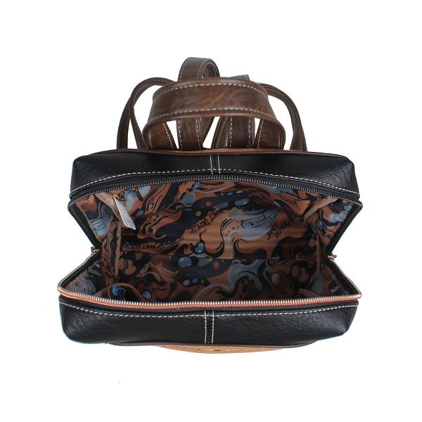 Geanta dama Janet tip rucsac 26x10x31 cm TV0000220Material material textil si piele ecologica