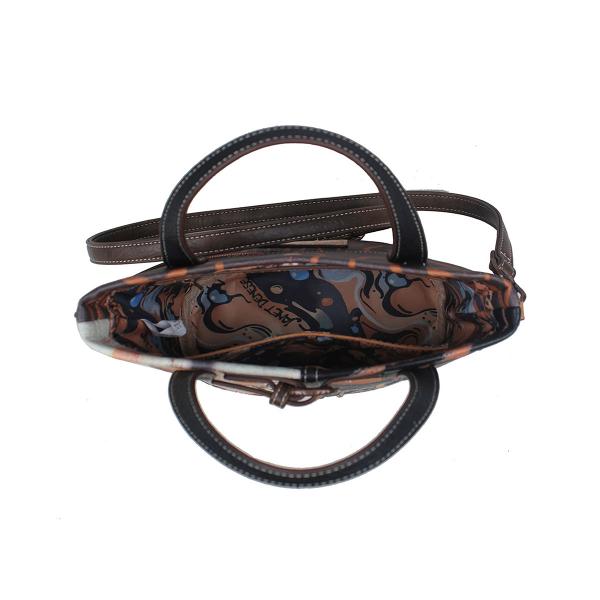 Geanta dama Janet Art Gallery 27x10x20 cm TV000143Material material textil si piele ecologica