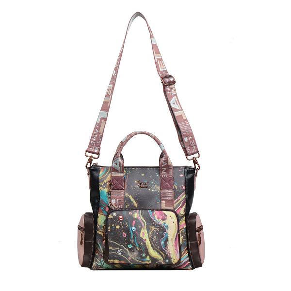 Geanta dama Janet 29x14x29 cm TV000126Material material textil si piele ecologica