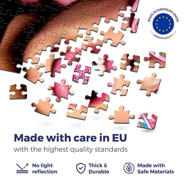 Pasionat de puzzle adul&539;i &537;i preg&259;tit de o mare provocare Puzzle 1000 piese High Difficulty  Candy este jocul perfect pentru a-&539;i stimula g&acirc;ndirea &537;i a te elibera de stresul cotidianCu puzzle 1000 piese Candy te bucuri de un r&259;sf&259;&539; dulce&hellip; mental O imagine uimitoare care &icirc;&539;i solicit&259; aten&539;ia pentru detalii &537;i concentrarea la maxim Te relaxeaz&259; &537;i te conecteaz&259; la momentul prezent o 