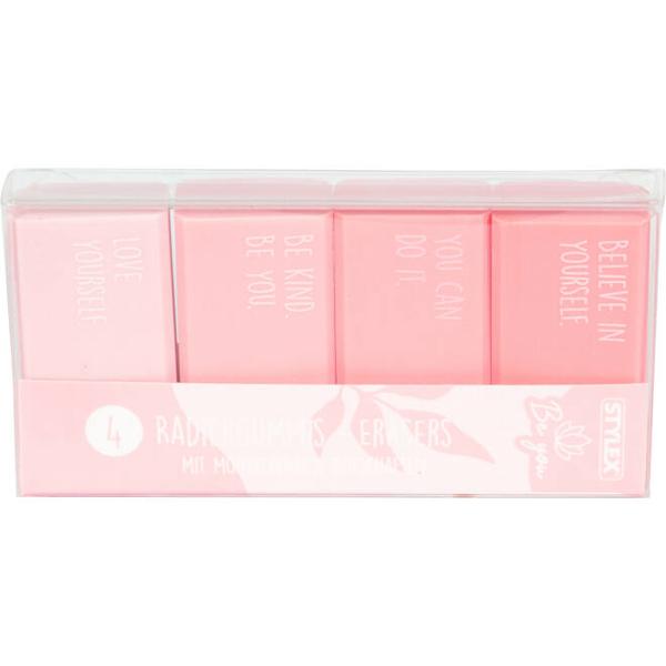 Set cu 4 radiere Be You Collection Stylex 34082