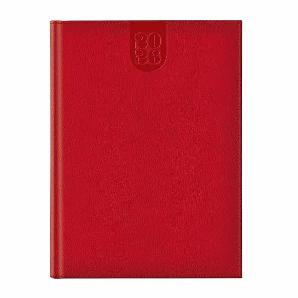 Agenda Dakota A4 - Eleganta si PracticaDescopera rafinamentul si functionalitatea cu Agenda Dakota A4 un instrument esential pentru organizarea zilnica Cu un format finit de 205 x 265 cm si o coperta rosie sofisticata aceasta agenda este perfecta pentru profesionisti studenti sau oricine apreciaza calitatea si stilulAgenda este dotata cu 144 de pagini de hartie ivory de 70 gmp oferind un spatiu generos pentru notite planificari si idei In plus beneficiaza de 8 