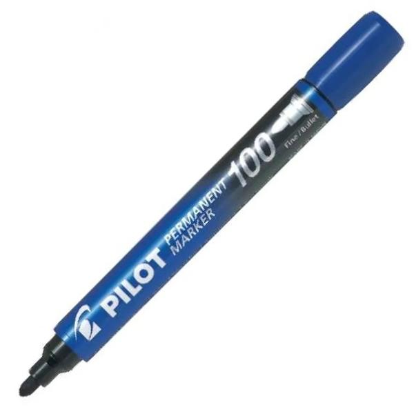 Marker permanent Pilot 100 v&acirc;rf rotund 10 mm&nbsp;Noul marker permanent Pilot 100 are toate calit&259;&355;ile unui profesionist pe care &icirc;l vrei l&acirc;ng&259; tine &icirc;n fiecarezi seriozitate eficien&355;&259; &351;i gata oric&acirc;nd pentru provoc&259;ri&nbsp;Misiunea acestuia Scrie pe orice suprafa&355;&259; lemn metal plastic peste 