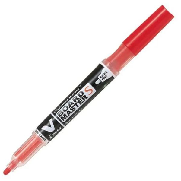 Marker pentru tabla Pilot Vboard Master S varf rotund 13 mm O inovatie tehnica marker-ul pentru tabla Pilot Vboard Master S Extra Fin este un marker cu cerneala lichida reincarcabil Noul sistem de irigare cu cerneala permite scrierea instanta si constanta fara agitarea in prealabil sau apasarea pe varful markerului Spune adio markerului care scrie din ce in ce mai putin pe masura ce este folosit Scrie cu aceeasi intensitate pana la ultima picatura Datorita dimensiunilor noul marker 