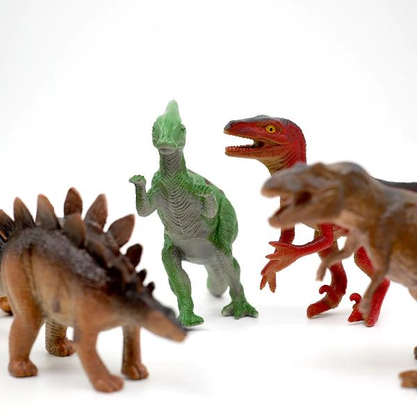 Copilul t&259;u este fascinat de lumea dinozaurilor Sau cau&539;i o modalitate distractiv&259; &537;i interesant&259; prin care s&259;-i st&acirc;rne&537;ti interesul pentru &537;tiin&539;&259; &537;i natur&259; Setul nostru cu 6 dinozauri este perfect pentru joac&259; &icirc;nv&259;&539;are &537;i aventuri de neuitat &icirc;n era preistoric&259; a dinozaurilorChiar dac&259; au 