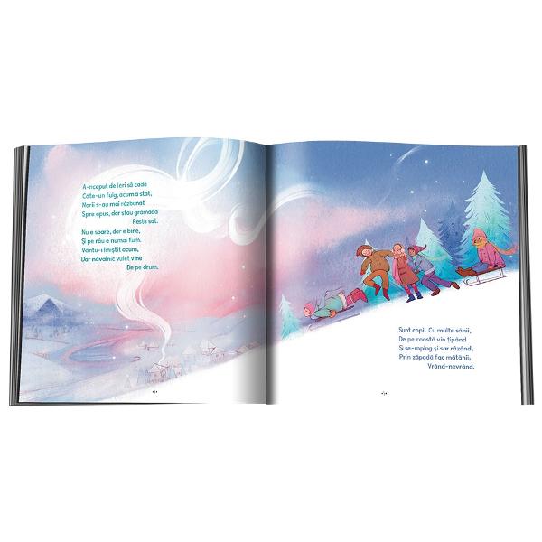 Iarna pe ulitaIarna pe uli&539;&259; probabil cea mai &icirc;ndr&259;git&259; poezie de iarn&259; pentru copii re&icirc;nsufle&539;e&537;te satul rom&acirc;nesc de odinioar&259;Nu&8209;i a&537;a c&259; aproape auzi&539;i ur&259;turile &537;i chiotele de bucurie